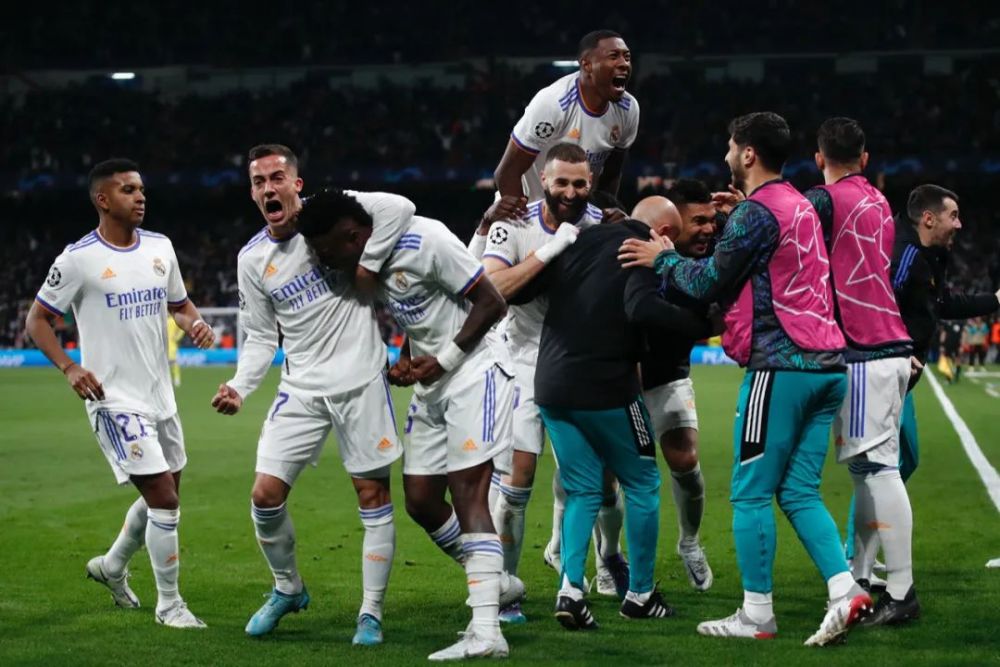  皇马逆转拜仁挺进欧冠四强