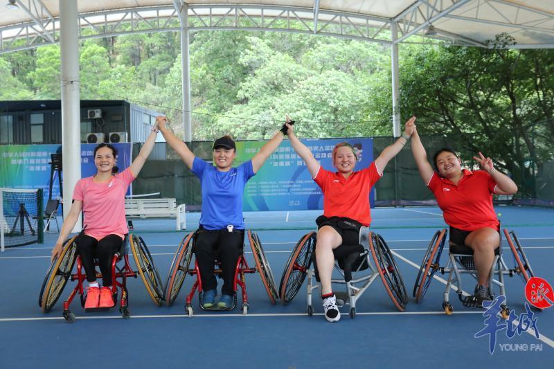  残疾运动员轮椅网球赛落幕，无障碍设施获好评
